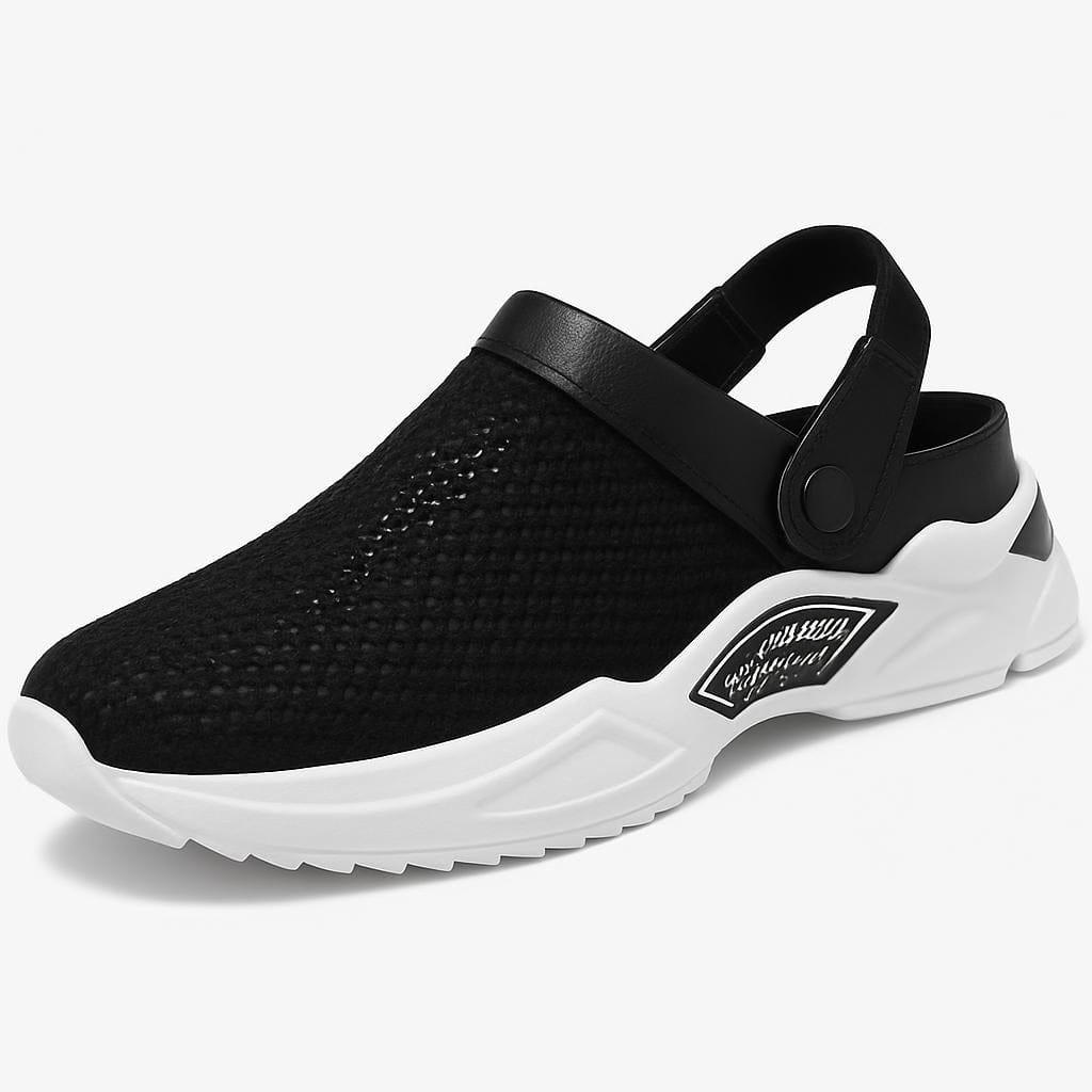 OrthoRelief 39 (UK 5.5) / Black Orthopedic Sandals – Easy Fit, Pain-Free Steps