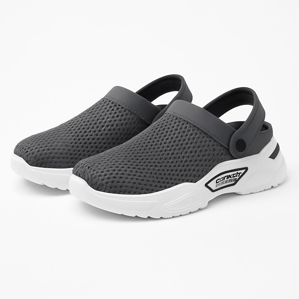 OrthoRelief 39 (UK 5.5) / Gray Orthopedic Sandals – Easy Fit, Pain-Free Steps