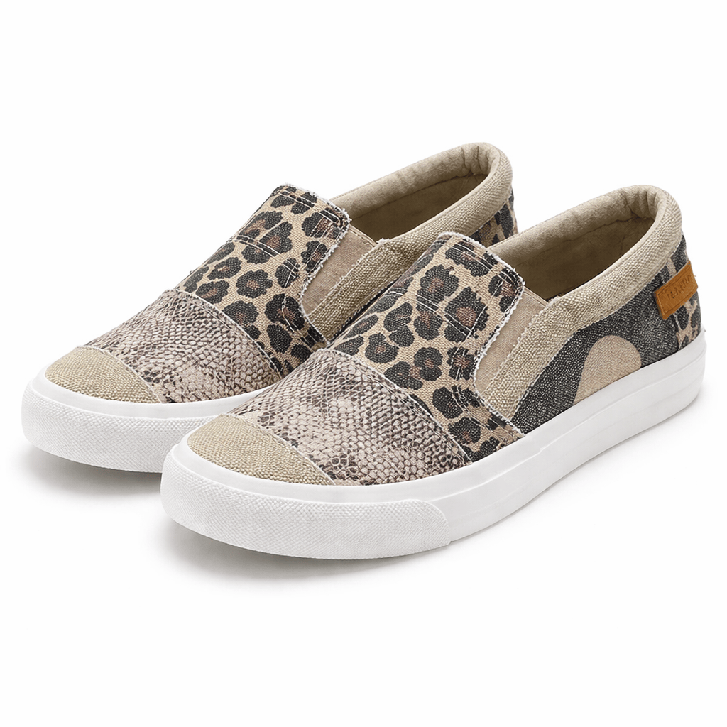 OrthoRelief Beige / 35 (2.5 UK) Orthopedic Comfy Canvas Women – All-Day Foot Support