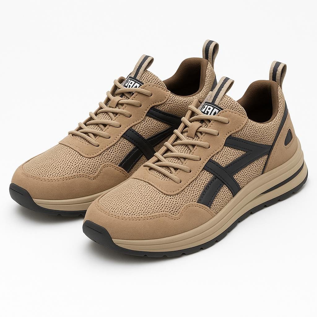 OrthoRelief Beige / 36 (UK 3.5) Men’s Orthopedic Sneakers – All-Day Comfort & Support