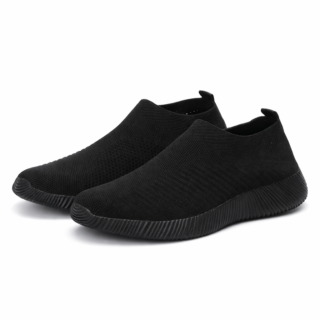 OrthoRelief Black / 35 (UK 2.5) Orthopedic Sneakers – All-Day Comfort for Women