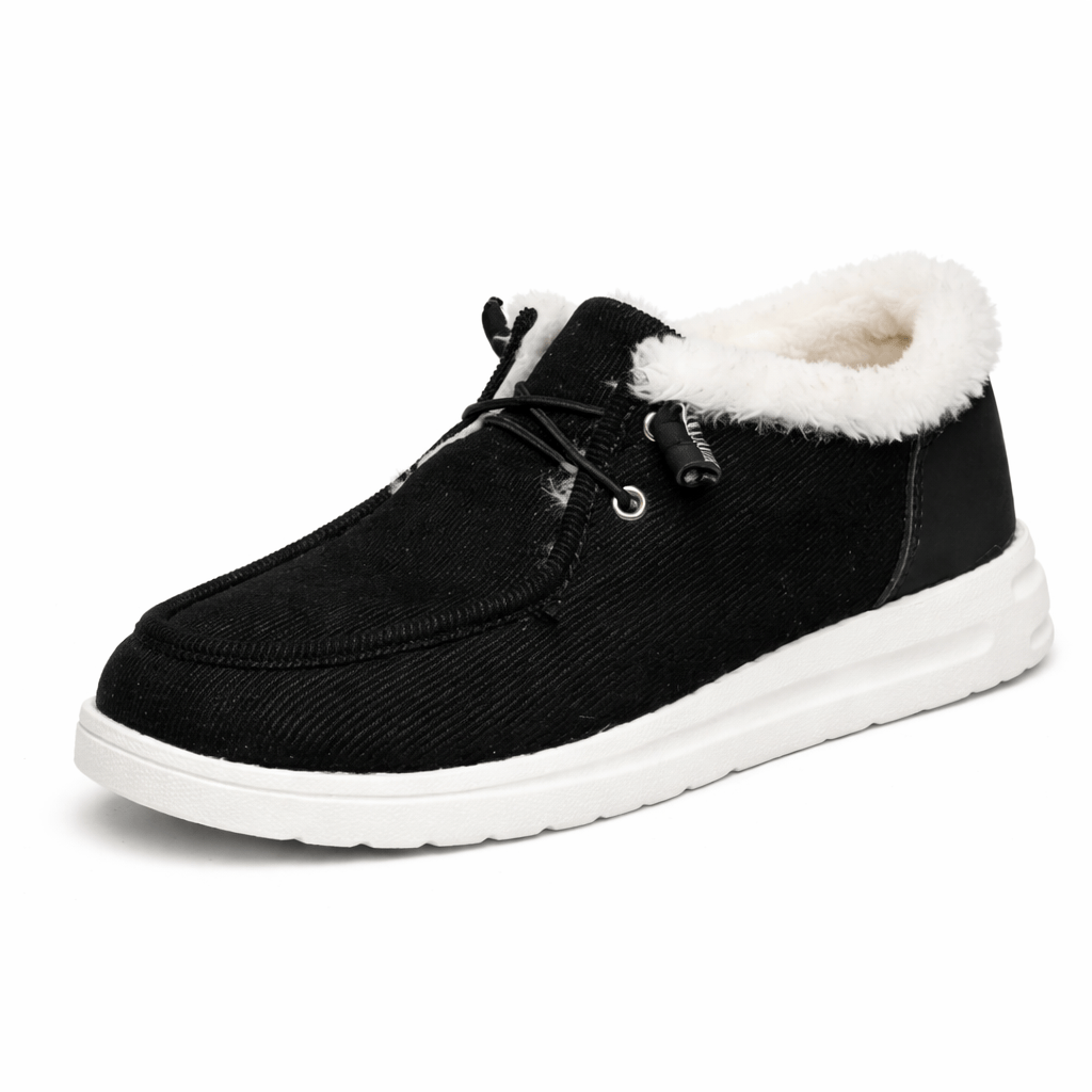 OrthoRelief Black / 35 (UK 2.5) / Standard Orthopedic Winter Comfort – Premium Warmth & Foot Support