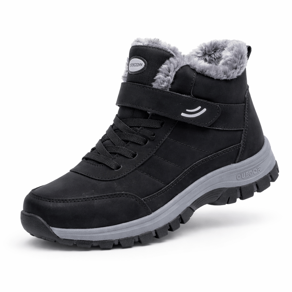 OrthoRelief Black / 35 (UK 2.5) Winter Orthopedic Boots – All-Day Warmth & Comfort