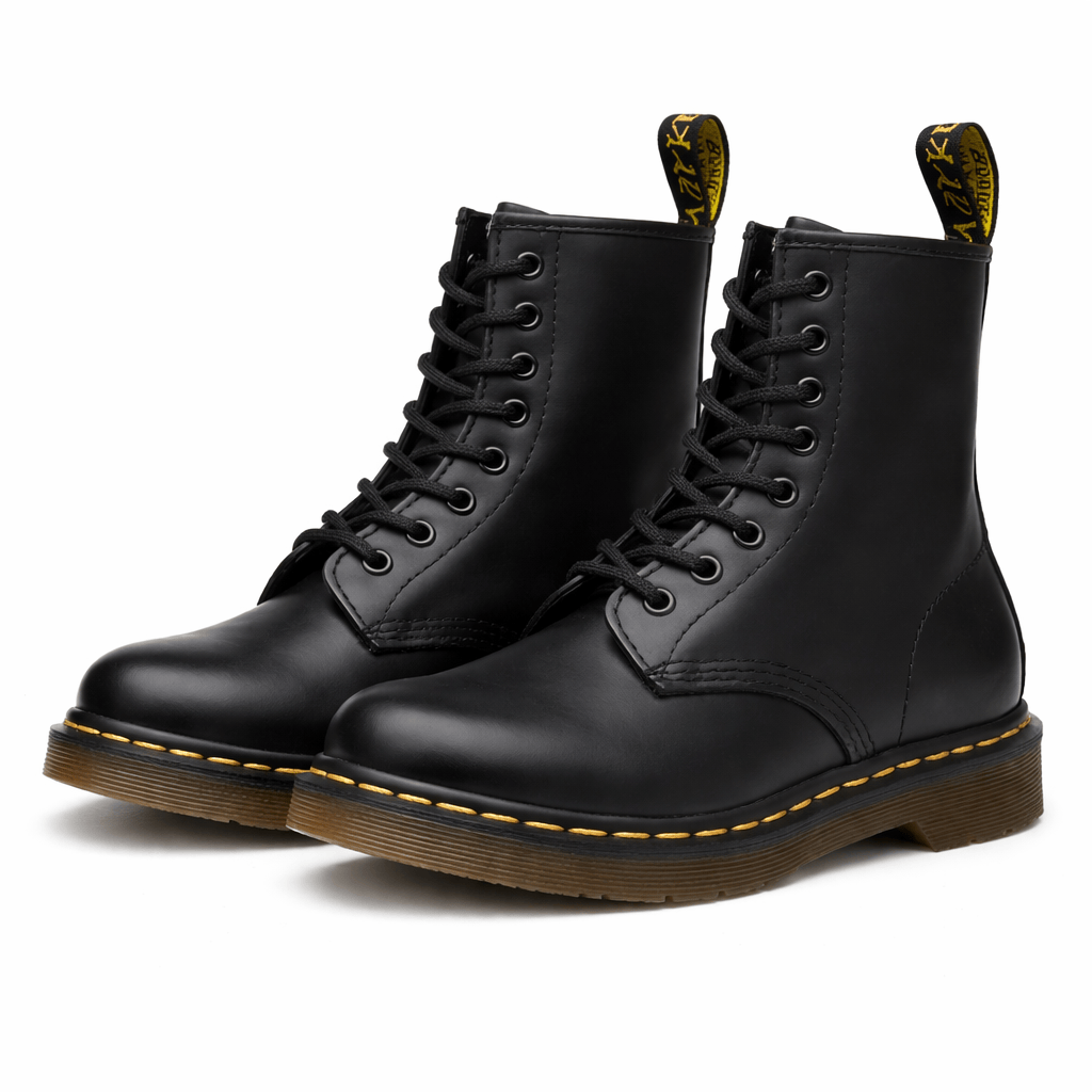 OrthoRelief Black / 35 (UK 3) Classic British Martin Boots – Orthopedic All-Day Comfort