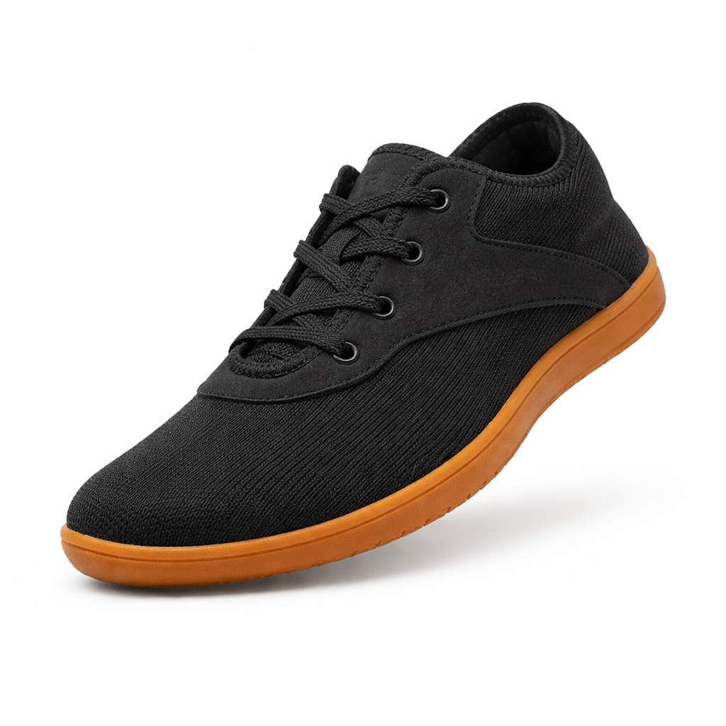 OrthoRelief Black / 36 (UK 2.5) Anatomical Wide Shoes for Women – Comfort for Bunions