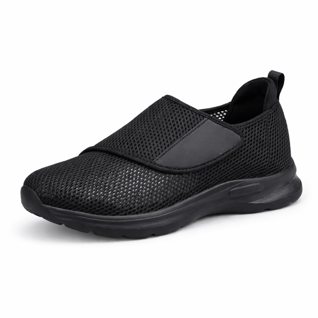 OrthoRelief Black / 36 (UK 2.5) Orthopedic Shoes – Comfort for Diabetic Swollen Feet
