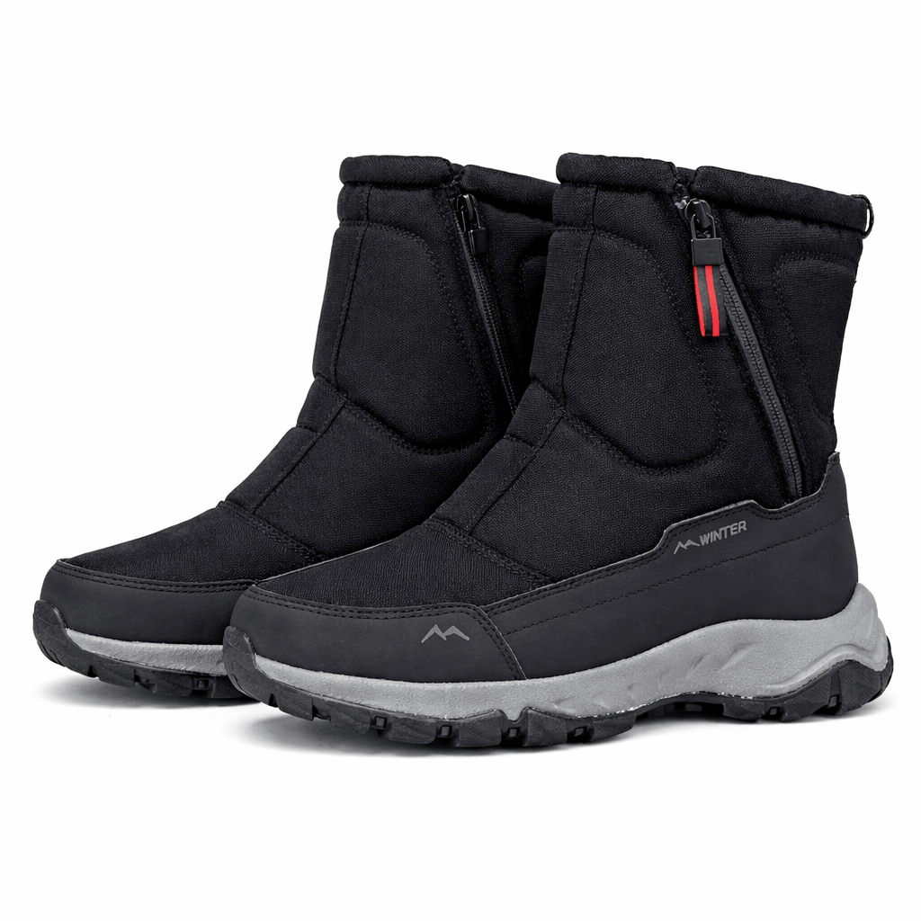 OrthoRelief Black / 36 (UK 3.5) Winter Boots – Orthopedic Comfort & All-Weather Warmth