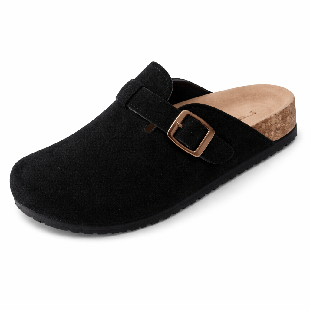 OrthoRelief Black / 36 (UK 3) Orthopedic Clog – Superior Comfort with Arch Support
