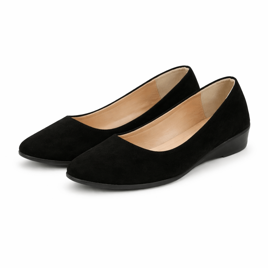 OrthoRelief Black / 36 (UK 3) Women’s Moccasin – Elegant Relief for Tired Feet