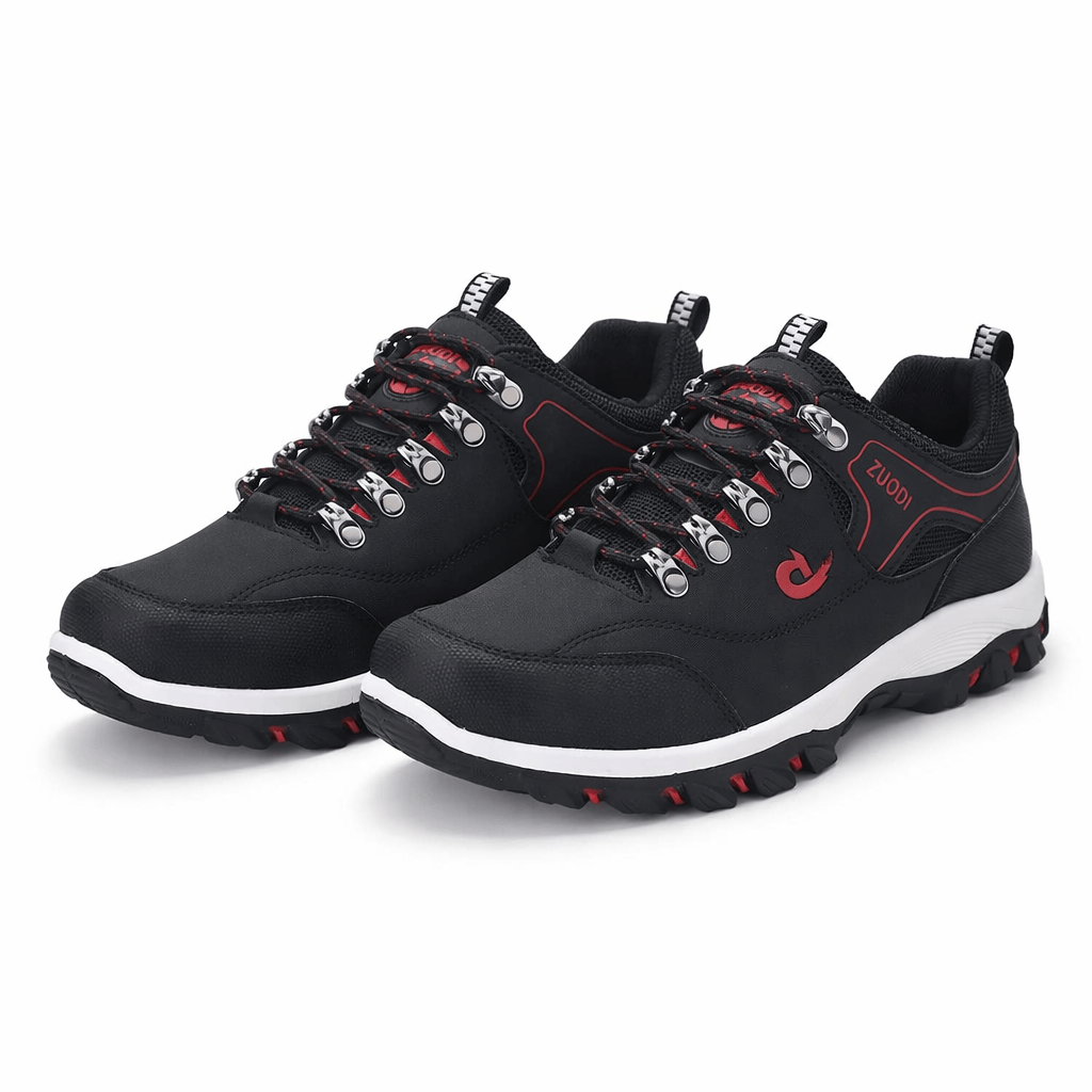 OrthoRelief Black / 38 (UK 5) Luxury Hiking Shoes – All-Day Orthopedic Comfort