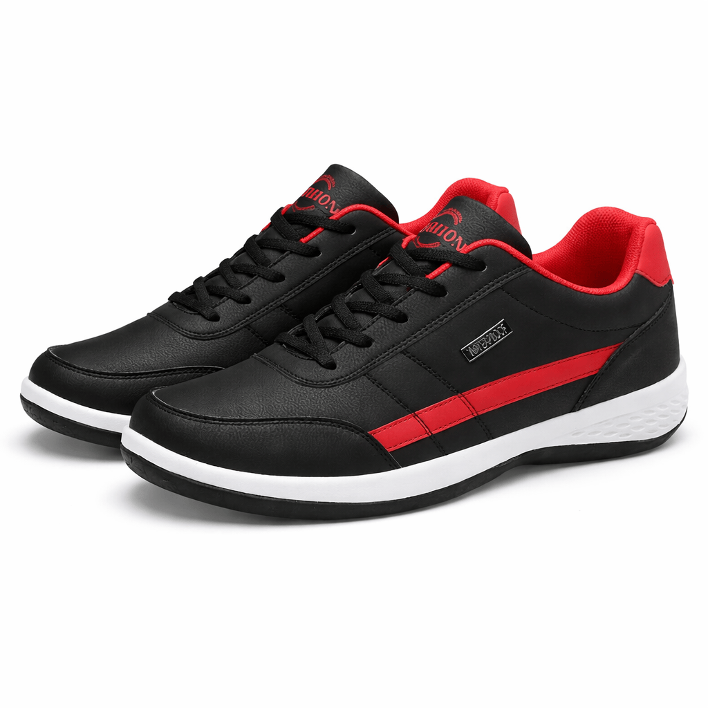 OrthoRelief Black / 39 (UK 6) Designer Casual Shoes – Orthopedic Ease for Men