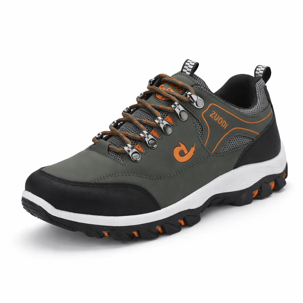 OrthoRelief Black Green / 38 (UK 5) Luxury Hiking Shoes – All-Day Orthopedic Comfort