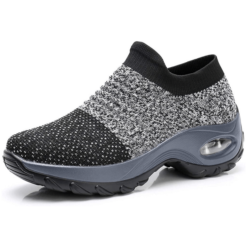 OrthoRelief Black Grey / 35 (2.5 UK) Cloud Relief Womens – All-Day Orthopedic Comfort