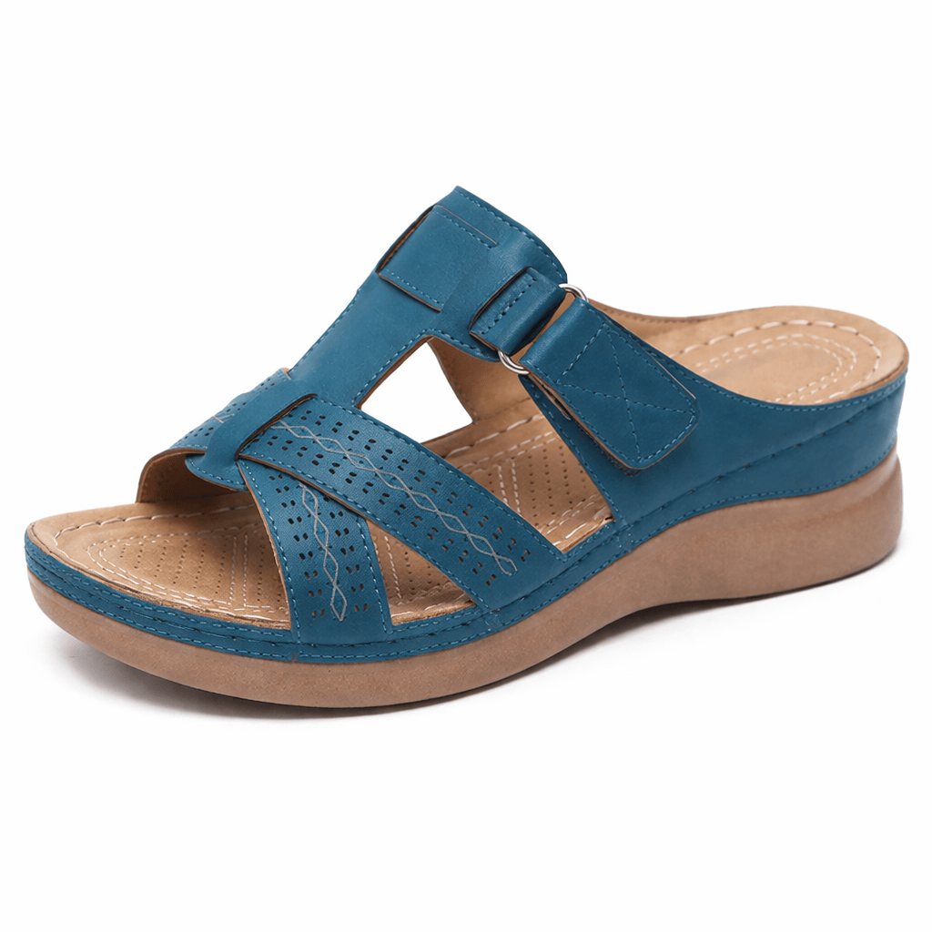 OrthoRelief Blue 2 / 36 (UK 3) Premium Orthopedic Sandals Women – All-Day Comfort & Style