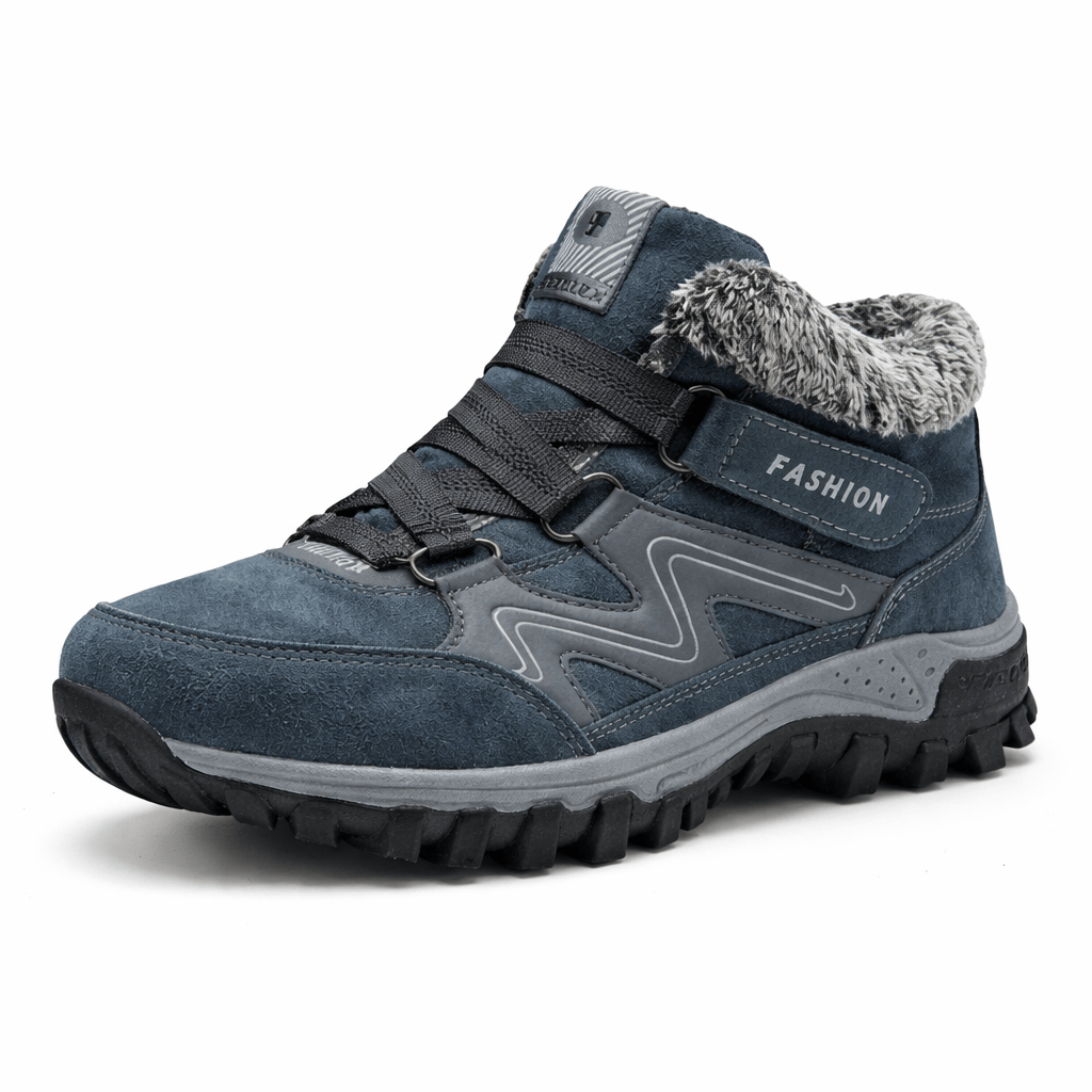 OrthoRelief Blue 2 / 36 (UK 3) / Standard Orthopedic Winter Comfort Men – Pain-Free Steps in Cold