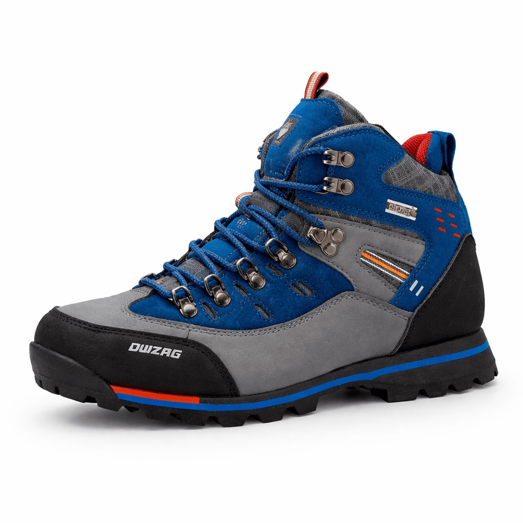 OrthoRelief Blue / 40 (UK 6.5) Waterproof Hiking Shoes – Orthopedic Support for Long Hikes