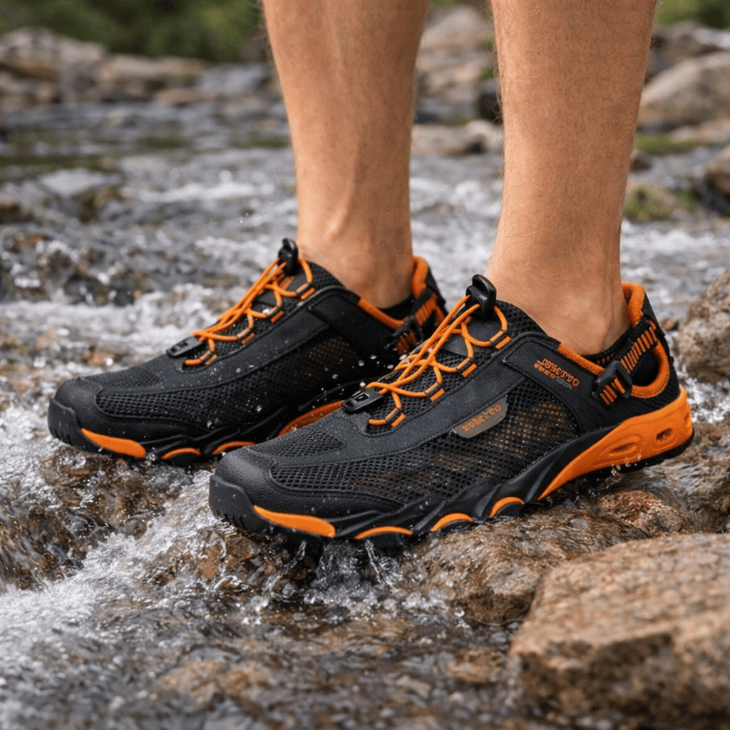 OrthoRelief Breathable Water Hiking Shoes – Stay Dry & Comfortable