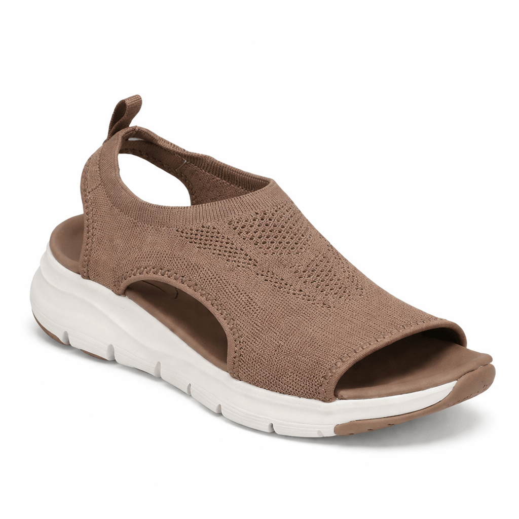 OrthoRelief Brown / 35 (UK 2.5) Womens Orthopedic Sandals – Pain-Free Steps