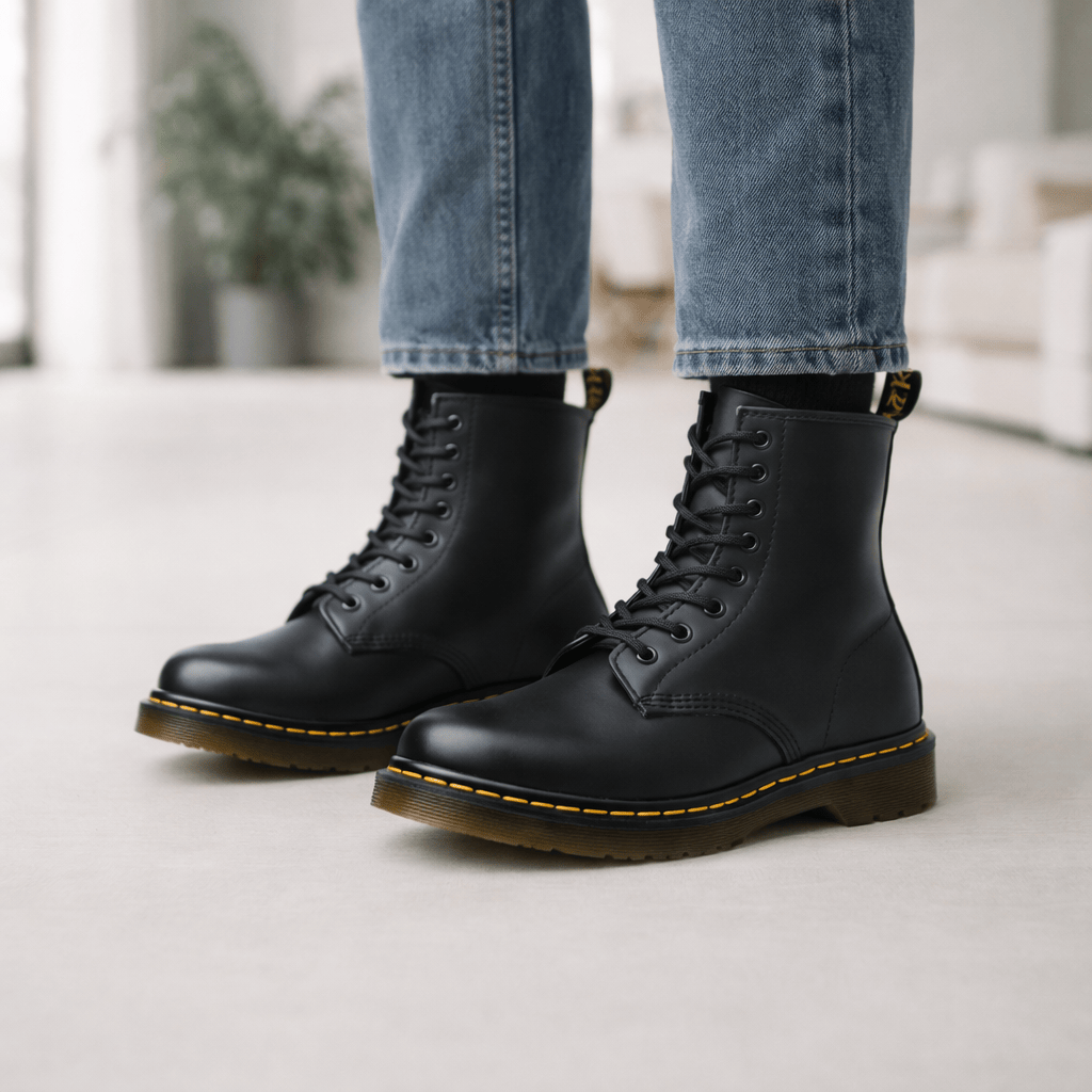 OrthoRelief Classic British Martin Boots – Orthopedic All-Day Comfort