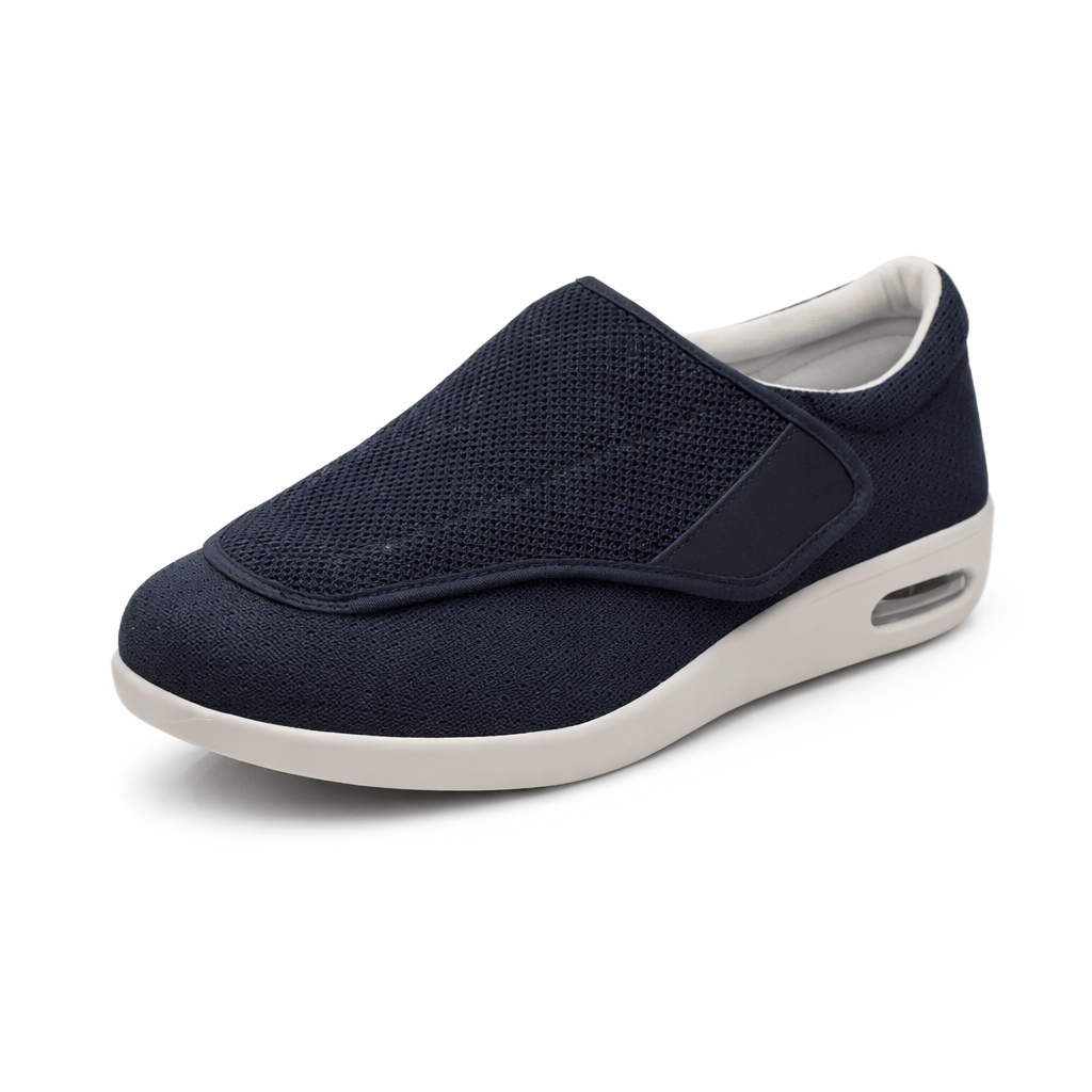 OrthoRelief Dark Blue / 35 (UK 2.5) Orthopedic Wide Comfort Shoes – Gentle Support for Sensitive Feet