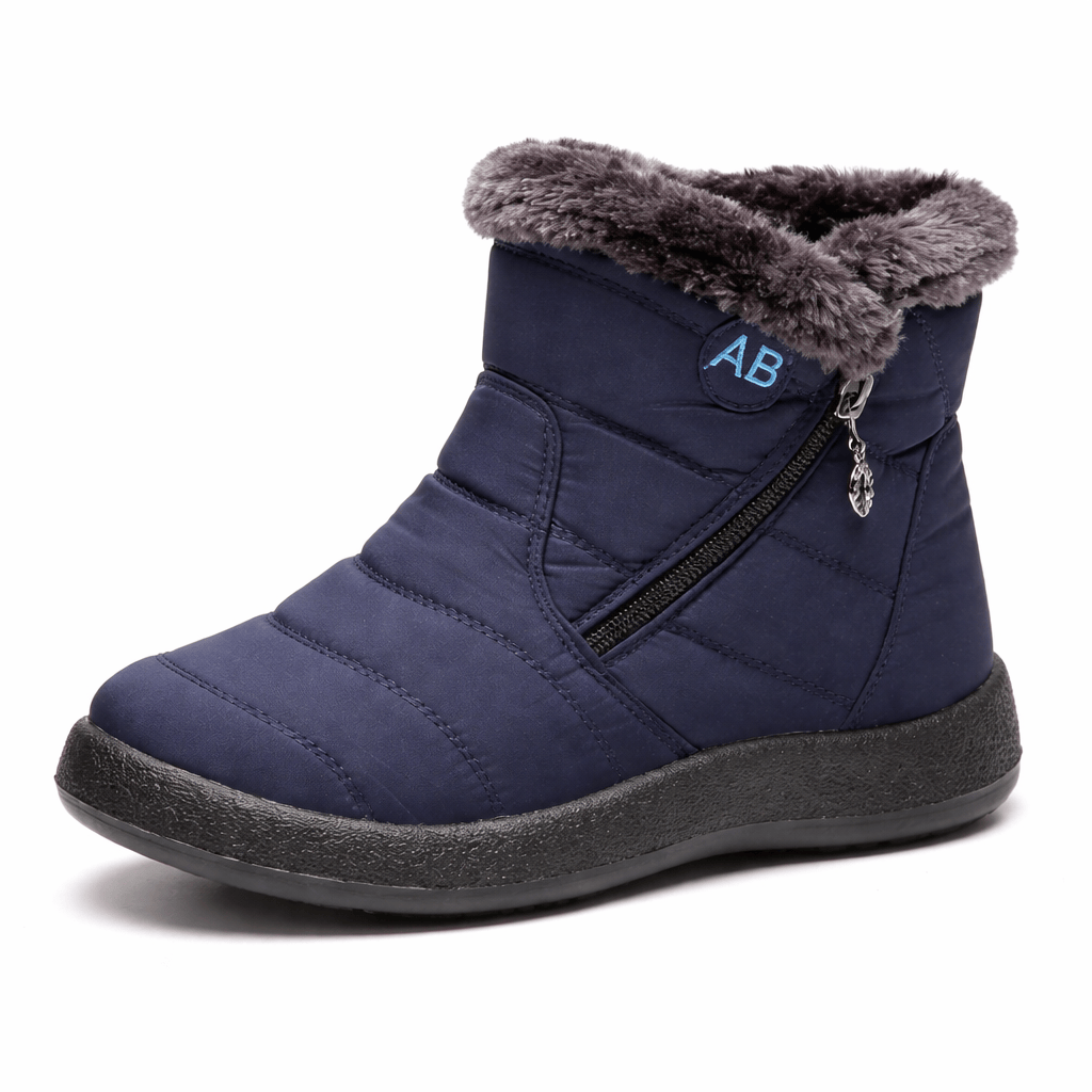 OrthoRelief Dark Blue / 35 (UK 2.5) / Standard Orthopedic Soft Sole Winter Boots Women – Warmth Meets Foot Support