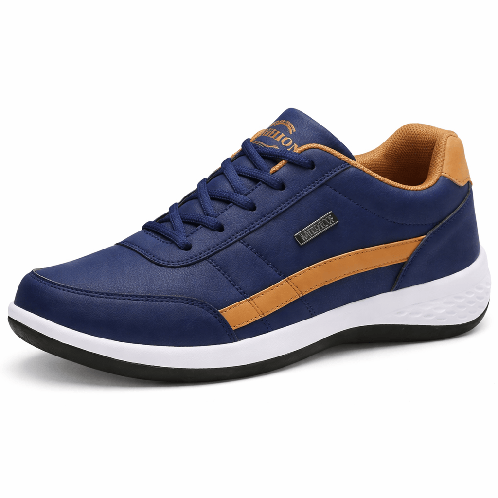 OrthoRelief Dark Blue / 39 (UK 6) Designer Casual Shoes – Orthopedic Ease for Men