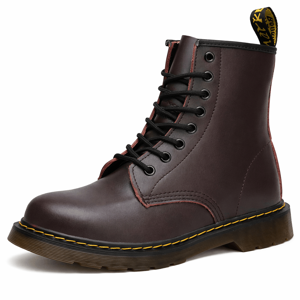 OrthoRelief Dark Brown / 35 (UK 3) Classic British Martin Boots – Orthopedic All-Day Comfort