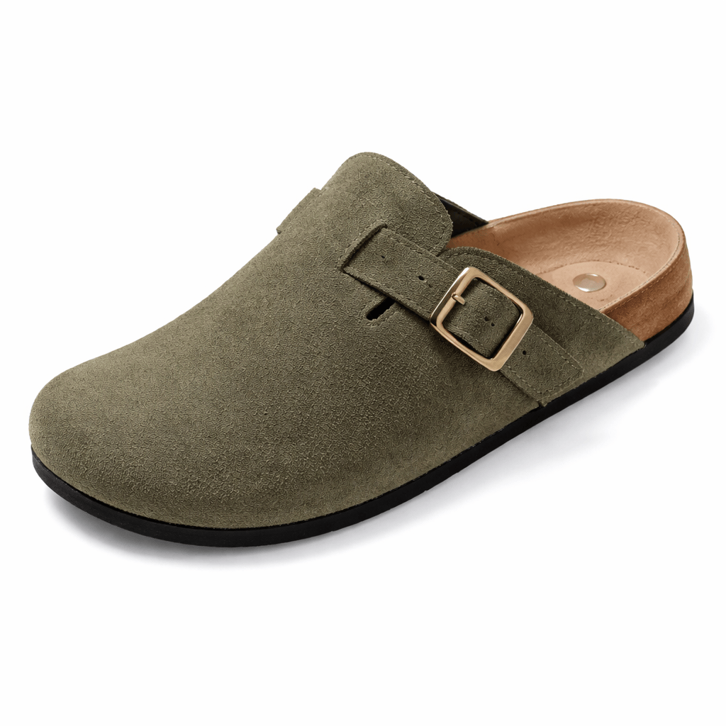 OrthoRelief Dark Green 2 / 36 (UK 3) Orthopedic Clog – Superior Comfort with Arch Support