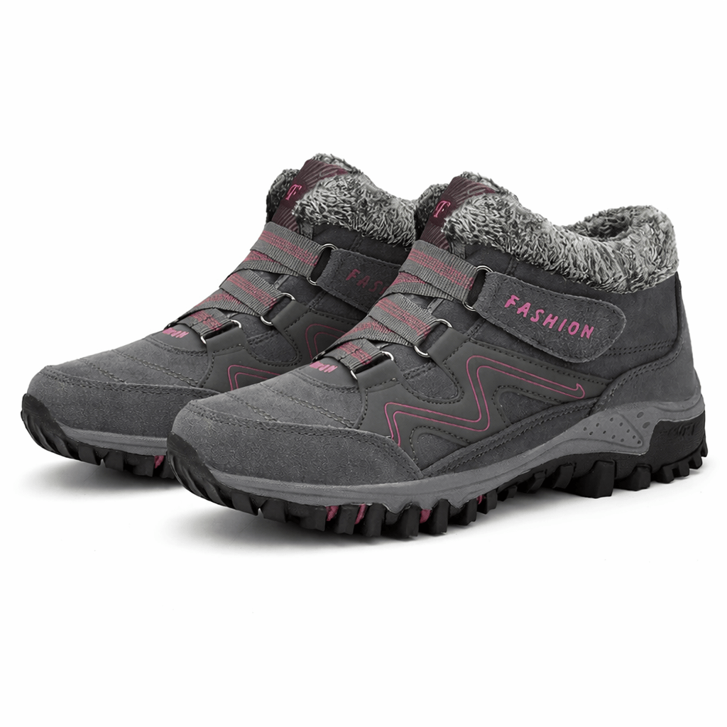 OrthoRelief Dark Grey / 35 (UK 2.5) / Standard Orthopedic Winter Pain Relief Footwear Womens – Pain-Free Winter