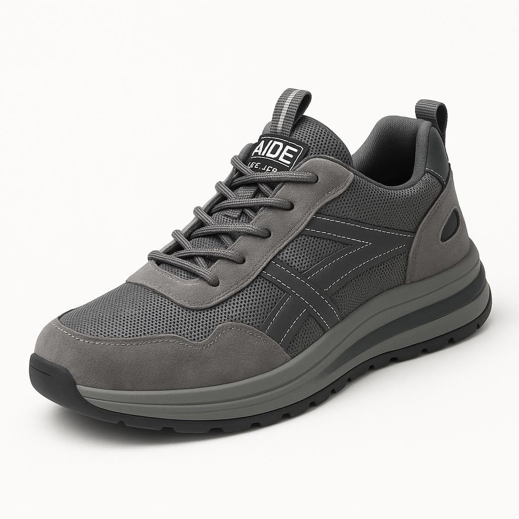 OrthoRelief Dark Grey / 36 (UK 3.5) Men’s Orthopedic Sneakers – All-Day Comfort & Support