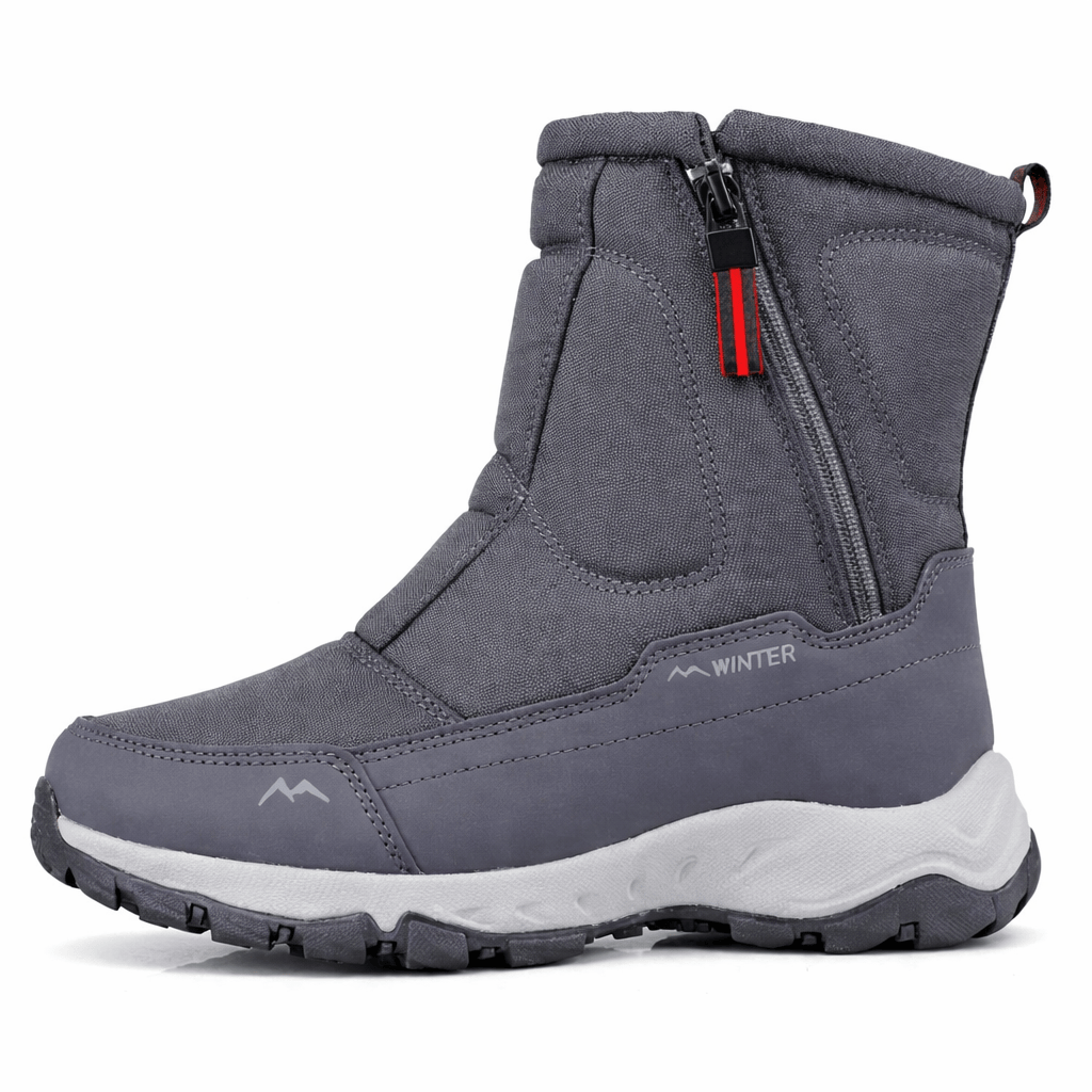 OrthoRelief Dark Grey / 36 (UK 3.5) Winter Boots – Orthopedic Comfort & All-Weather Warmth