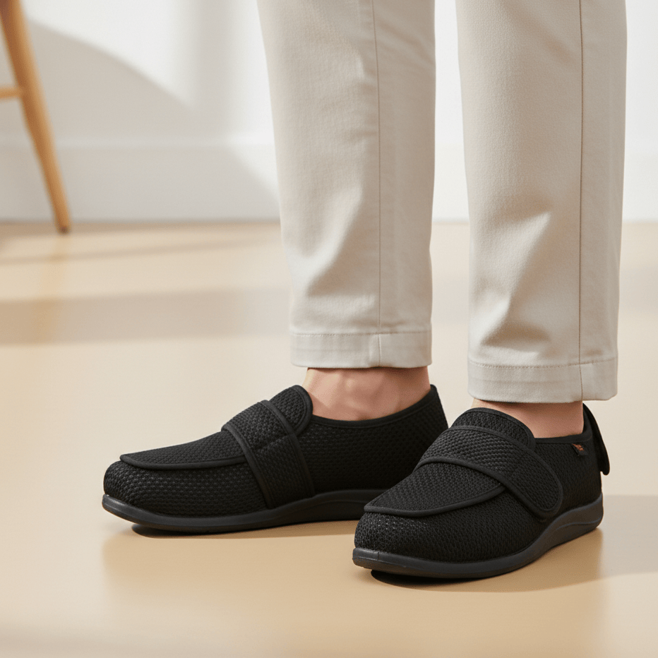 OrthoRelief Diabetic Wide Shoes – Custom Comfort for Swelling