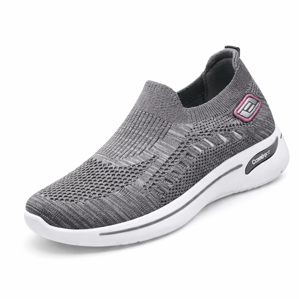 OrthoRelief Grey / 36 (UK 3.5) Orthopedic Sneakers – All-Day Comfort for Active Women