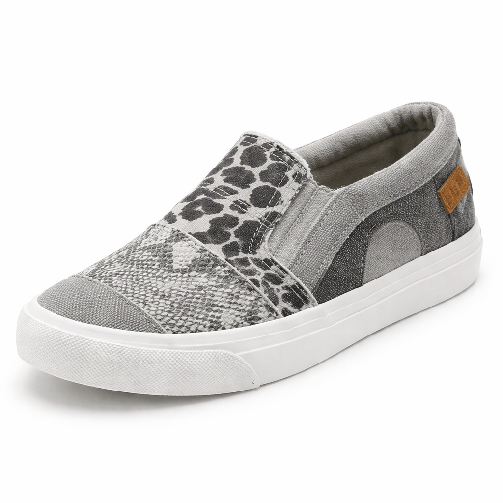 OrthoRelief Ligh Grey / 35 (2.5 UK) Orthopedic Comfy Canvas Women – All-Day Foot Support