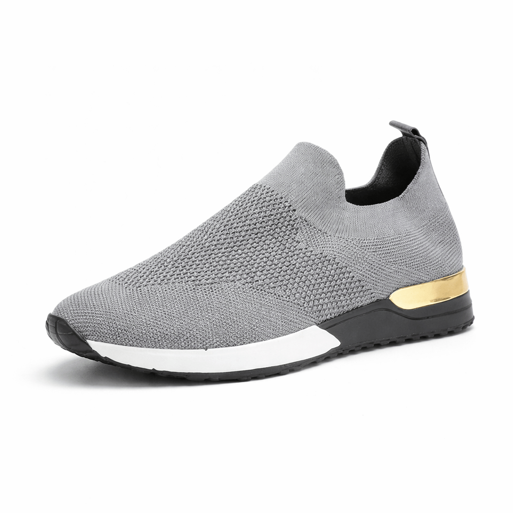 OrthoRelief Ligh Grey / 35 (UK 2.5) Orthopedic Slip-On Sneakers – All-Day Comfort & Breathable