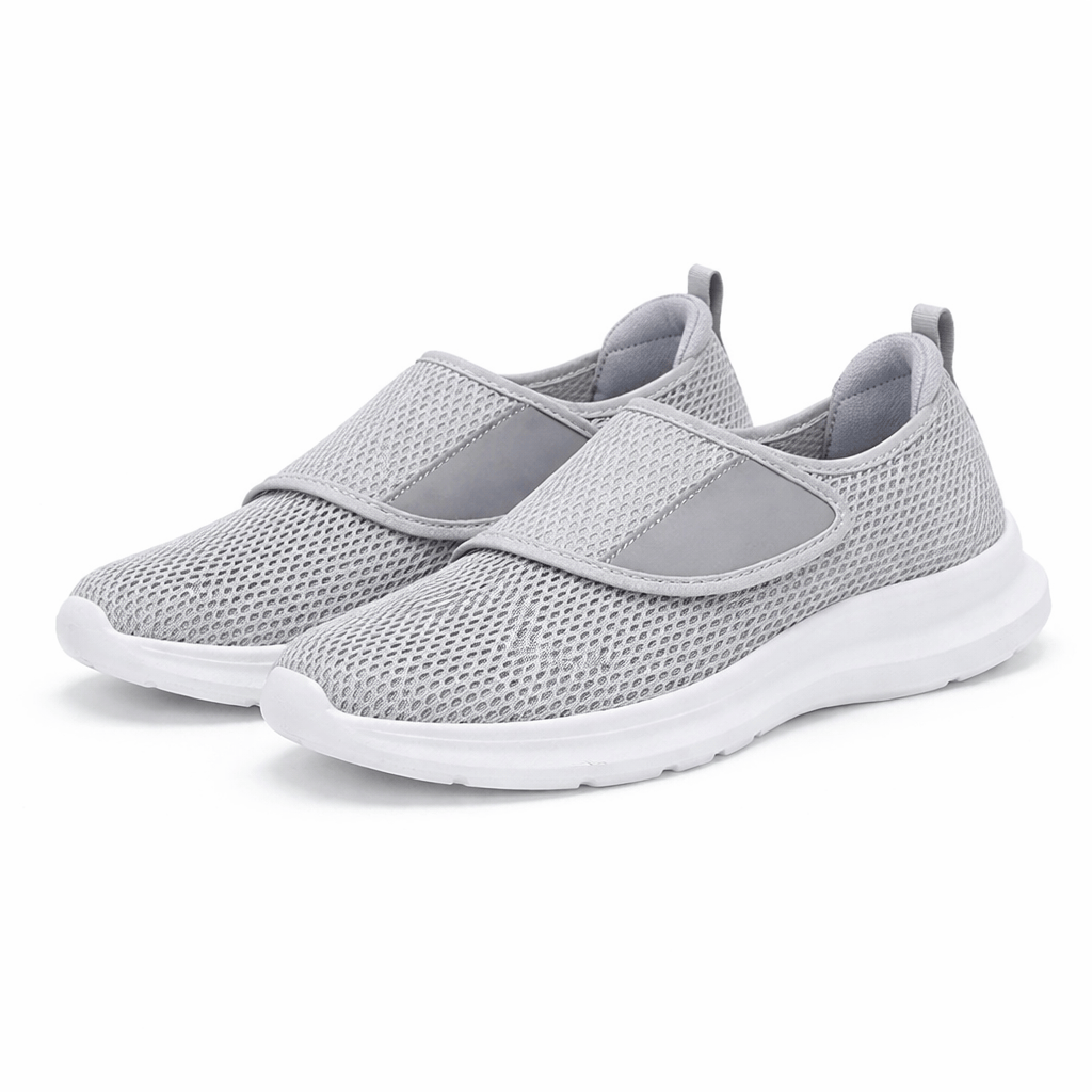 OrthoRelief Ligh Grey / 36 (UK 2.5) Orthopedic Shoes – Comfort for Diabetic Swollen Feet