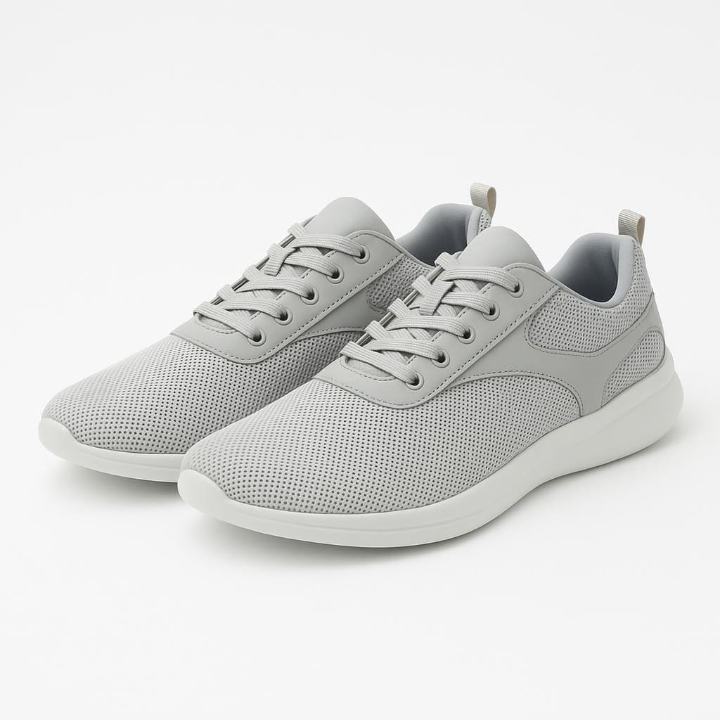 OrthoRelief Ligh Grey / 36 (UK 3.5) Barefoot Shoes – Orthopedic Comfort for Everyday Lifestyle