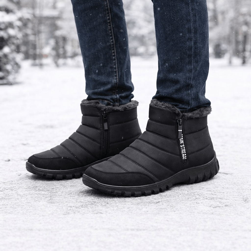 OrthoRelief Orthopedic Winter Ankle Boots Mens – Pain-Free Winter Steps