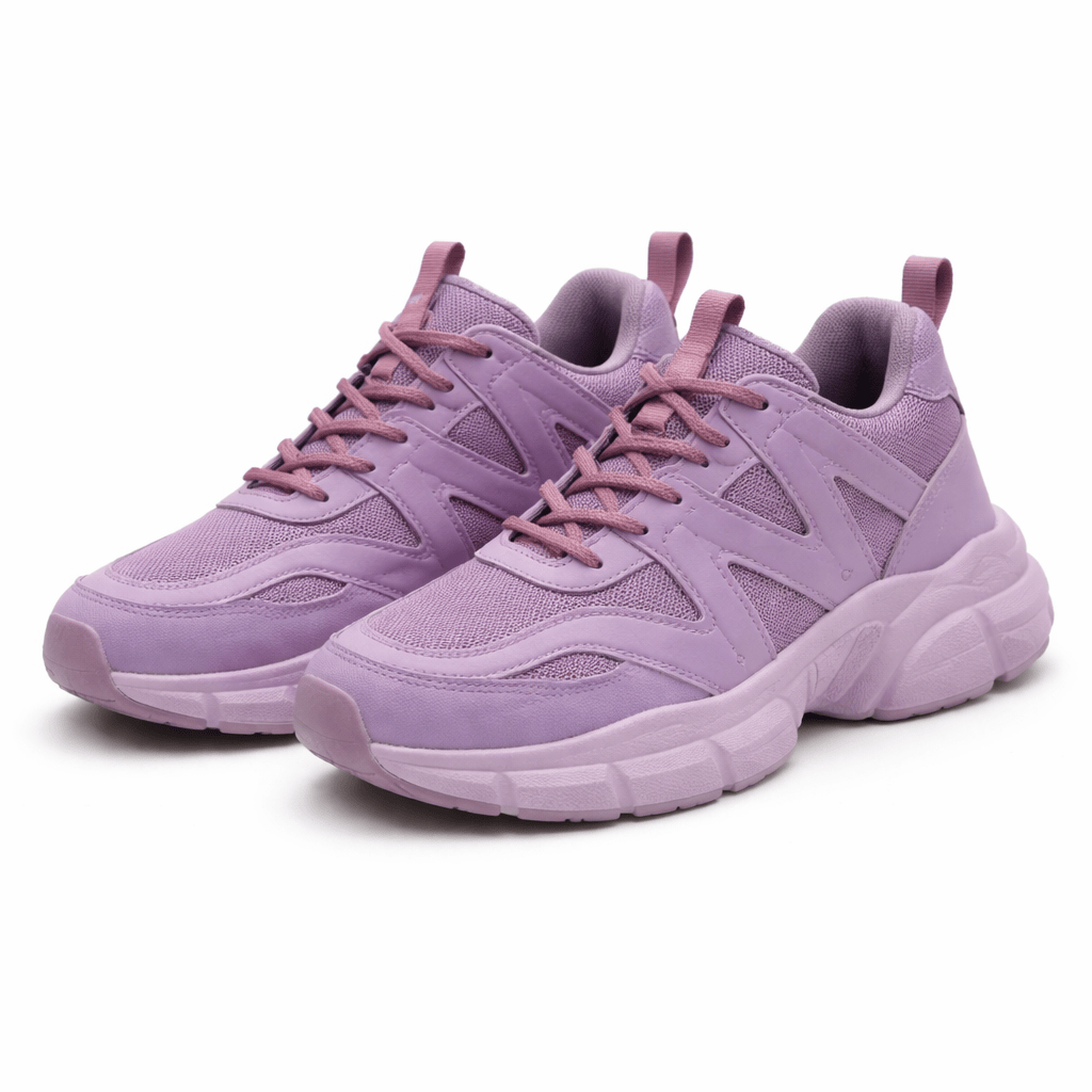 OrthoRelief Purple / 35 (UK 2.5) Breathable Platform Safety Shoes –  Orthopedic Comfort Meets Protection