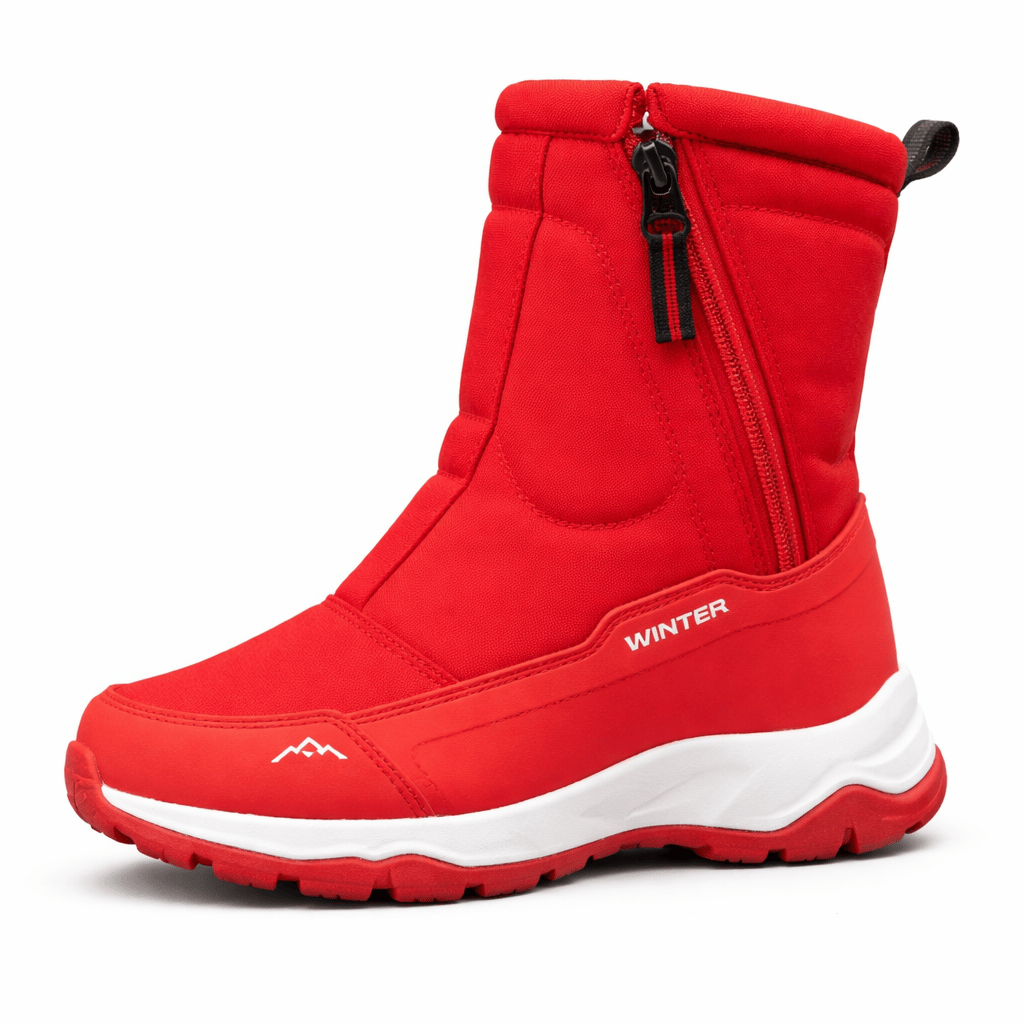 OrthoRelief RED 2 / 36 (UK 3.5) Winter Boots – Orthopedic Comfort & All-Weather Warmth