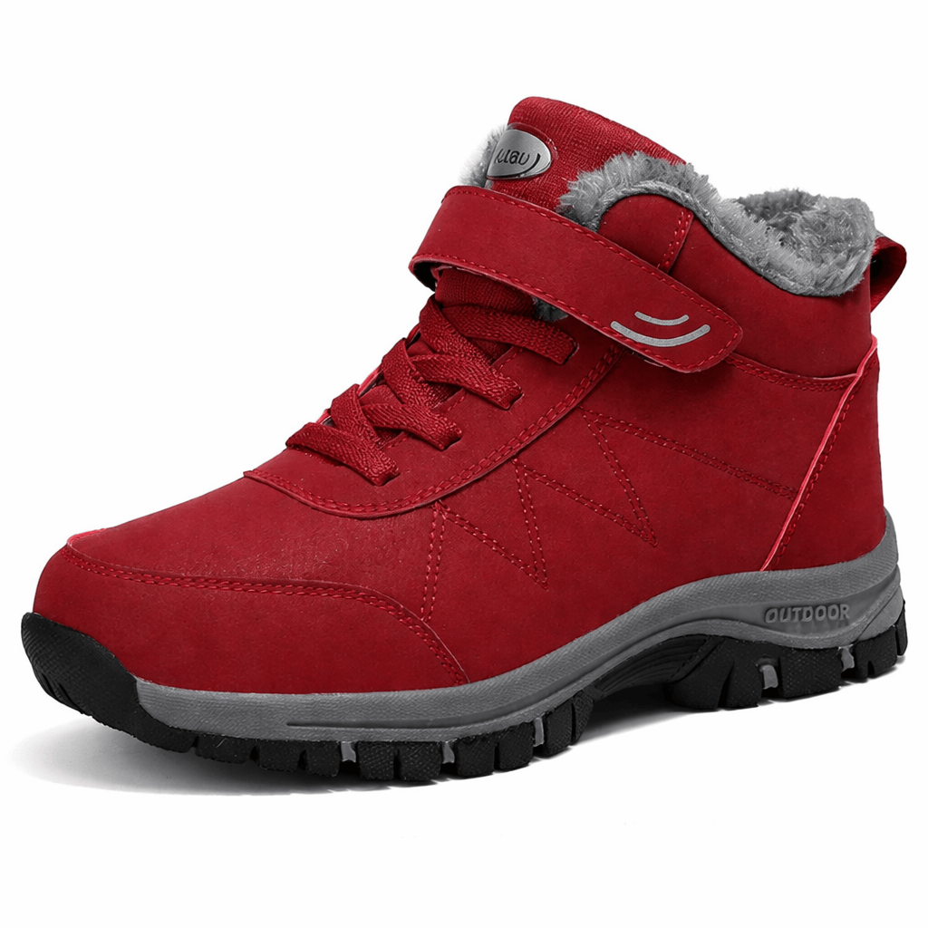 OrthoRelief Red / 35 (UK 2.5) Winter Boots – Premium Warmth with Orthopedic Fit