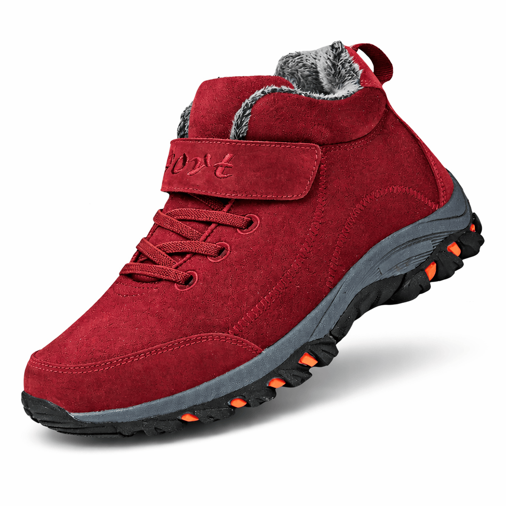 OrthoRelief Red / 36 (UK 3) Winter Boots – All-Day Warmth & Orthopedic Comfort