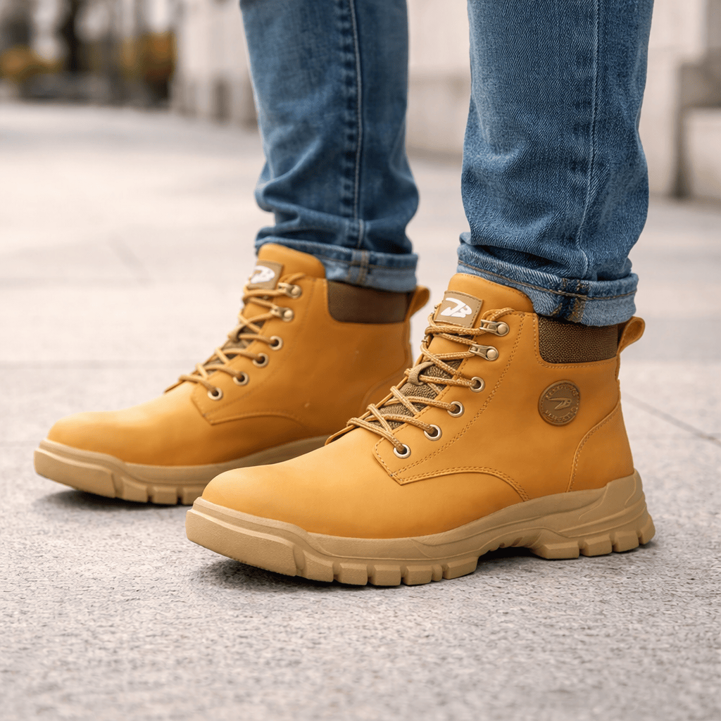 OrthoRelief Waterproof Safety Boots – All-Day Orthopedic Comfort