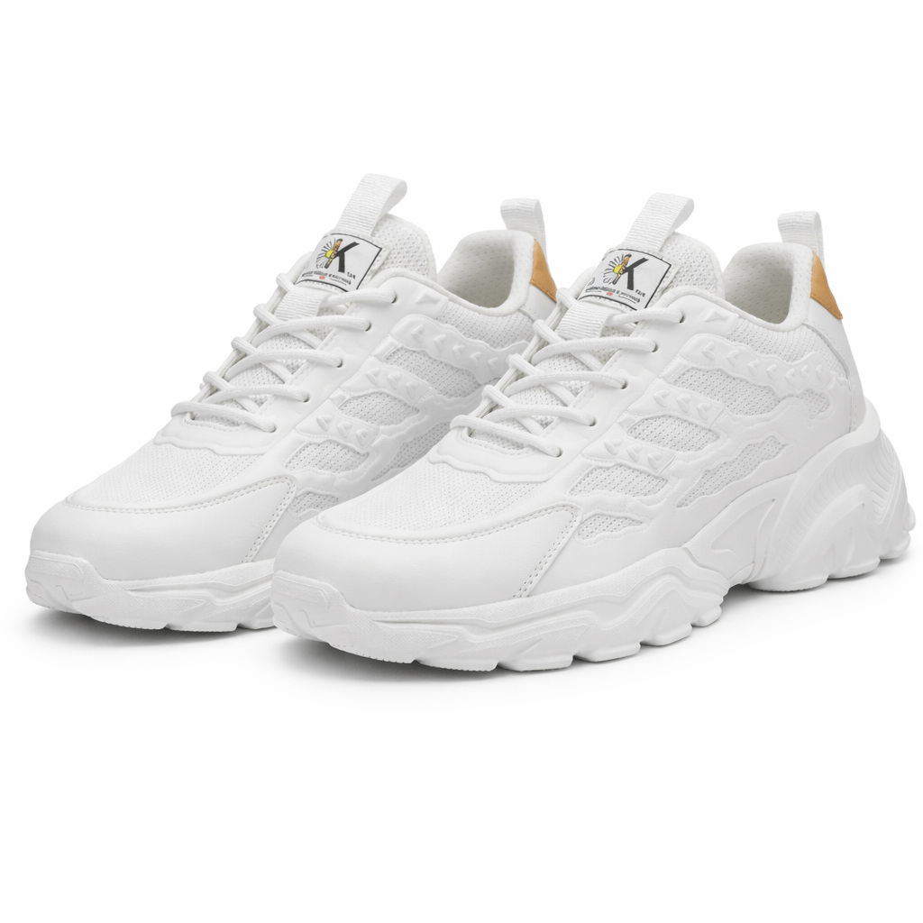 OrthoRelief White / 36 (UK 3) Orthopedic Steel Toe Safety Shoes – Pain-Free Workdays